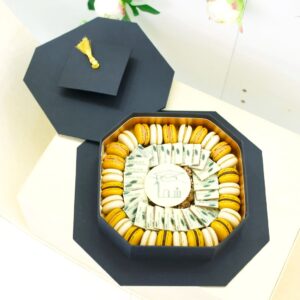 graduation chocolates &macarons gift